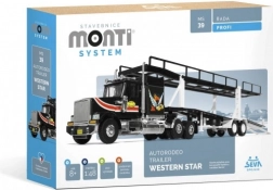 Byggesæt Monti System Autorodeo Trailer Western Star