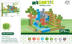 Magnetiske klodser 3D – sæt med 275 dele