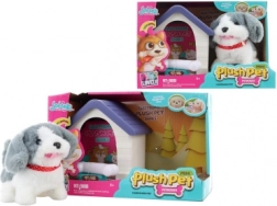 Interaktiv hund med hundehus og tilbehør