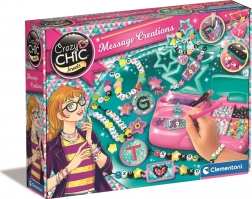 Kreativt studie med bogstaver CRAZY CHIC – sæt til smykkefremstilling