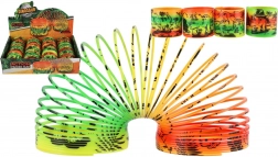 Plastikspiral med dinosaurmotiv 7,5 cm