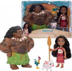 DISNEY VAIANA 2 figur­sæt – Vaiana og Maui Voyager Petite