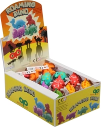 Dinosaurfigur med optræk