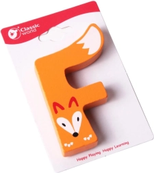 Træbogstav F Classic World