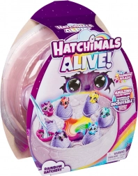 Hatchimals regnbue-rugekasse Alive! – legesæt med vand, der skifter farve