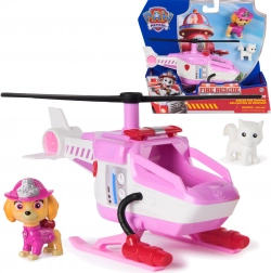 Paw Patrol redningsbrandhelikopter Skye med figur og killing