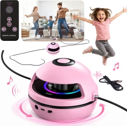 Elektrisk interaktivt sjippetov med musik, Bluetooth, fjernbetjening og tæller – 1 stk.