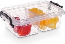 Opdelt madboks med låg 500 ml