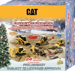 Adventskalender CAT byggemaskiner