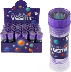 Sæbebobler i rummet for børn