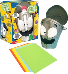 Skørt skraldespand – bevægelig sjov leg for børn