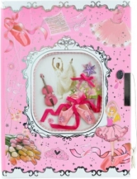 Balletdagbog med nøgle