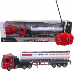 Fjernstyret tankvognslastbil til børn