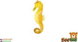 Zooted-figur af en søhest, 8 cm