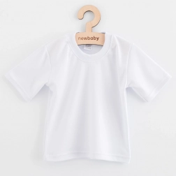 børne bomulds-t-shirt med korte ærmer New Baby