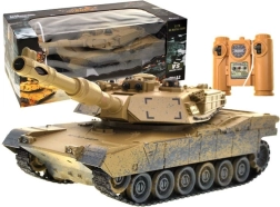 RC-tank M1A2 Abrams i ørkencamouflage
