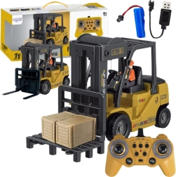 Woopie fjernstyret gaffeltruck RC 1:24