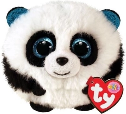 TY Puffies Panda Bamboo Maskot