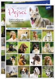 Pexeso for børn Hunde på 3xA4