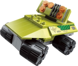 qman thunder expedition radarbil sky-eye – minibyggesæt 81 dele