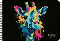 Skitseblok A3 med spiralbinding, 40 ark, 190 g/m² giraf