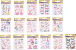 Mid­lertidige tatoverings­klistermærker – mix af motiver 7,5 × 11 cm