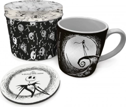 Gavesæt THE NIGHTMARE BEFORE CHRISTMAS – krus 315 ml, korkunderkop og blikdåse