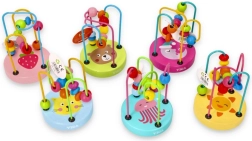 VIGA træperle-labyrint til motorisk udvikling, 1 stk.