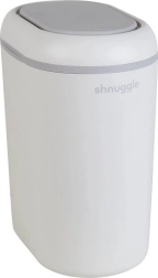 Shnuggle Eco Touch blespandekurv hvid/grå