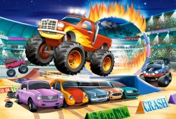 Puslespil 40 Maxi Hoppende Monster Truck