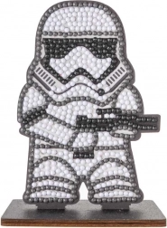 Diamantmaling Star Wars: Stormtrooper – Crystal Art sæt