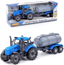 Traktor Progress med tanktrailer