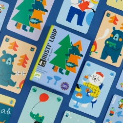 Kortspillet Misti'Loup fra Djeco