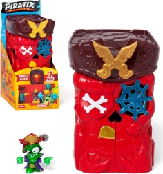 PIRATIX Adventure World hemmelig hule Skull Cave – overraskelse med figuren Captain Skully