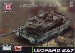 Byggesæt med Leopard 2A7-tank