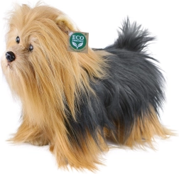 Stående plyshund af racen yorkshireterrier, 30 cm, Eco-Friendly
