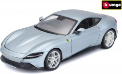 Model Ferrari Roma i skala 1:24 grå