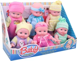 Baby i boks 6 farver