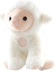 Plysbamse lam med lyd 22 cm