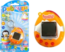 tamagotchi i et æg – elektronisk kæledyr, orange