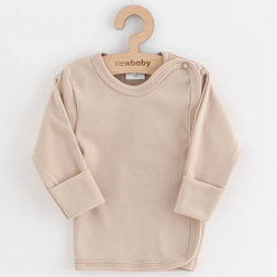 babyundertrøje New Baby Classic II lys beige 68