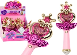 Prinsessestav Farverige Lys Lyde Pink