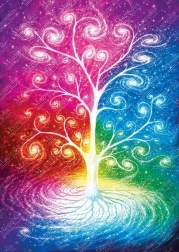 Puslespil kosmisk træ 1000 brikker MAGNOLIA