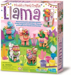 Kreativt sæt Gipsafstøbninger - Lama