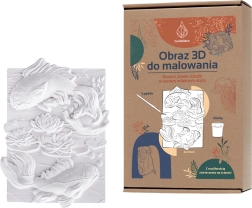 Gips 3D-maleplade CANDELLANA – billede til maling – Fisk