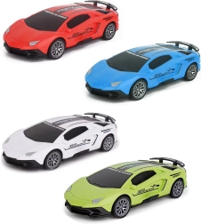 Racerbil med friktionsmotor 16,5 cm