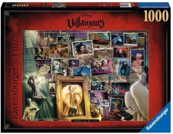 Ravensburger puslespil Villainous: Cruella de Vil 1000 brikker
