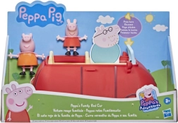 Peppa Pig familiebil med figurerne Peppa og Mor Gris