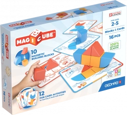 Geomag Magicube Blocks & Cards – magnetisk byggeklods-sæt 16 dele