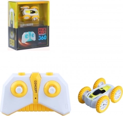 Stunt RC mini-bil gul